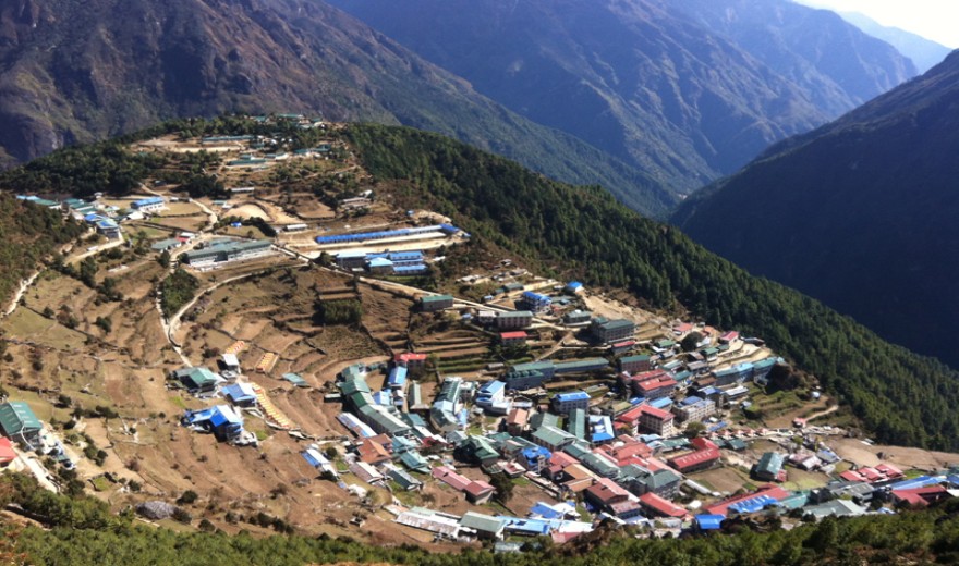 Namche Bazaar Gate Way to the Everest